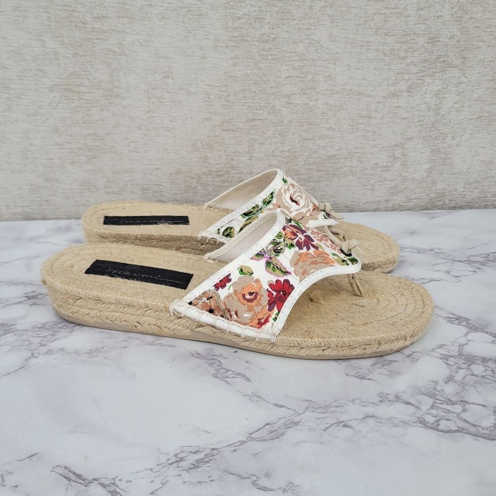 Marmi Espadrille Sandals Floral Women's Sandals French Designer